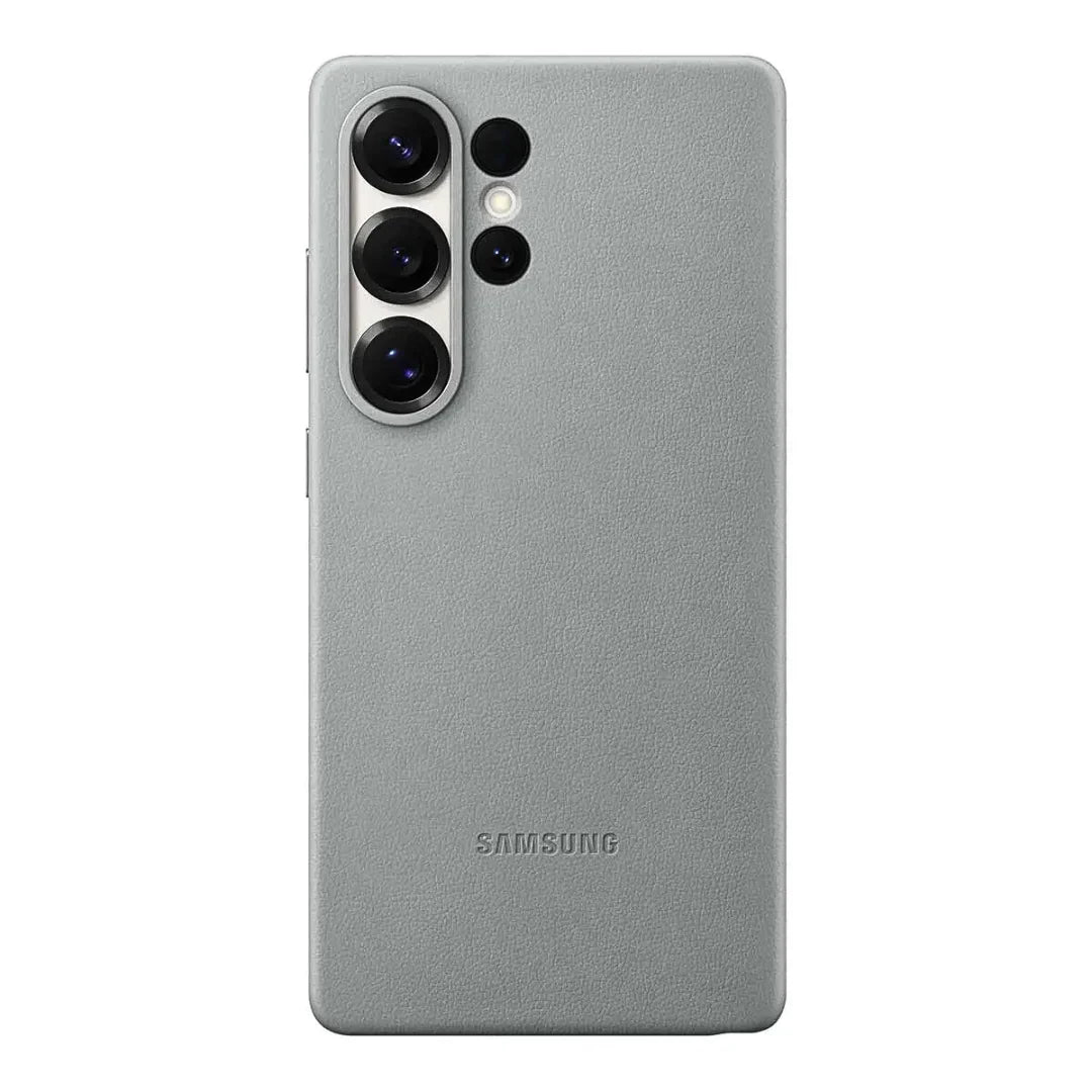 Original Samsung Metal Button Leather Case  - New Arrival.