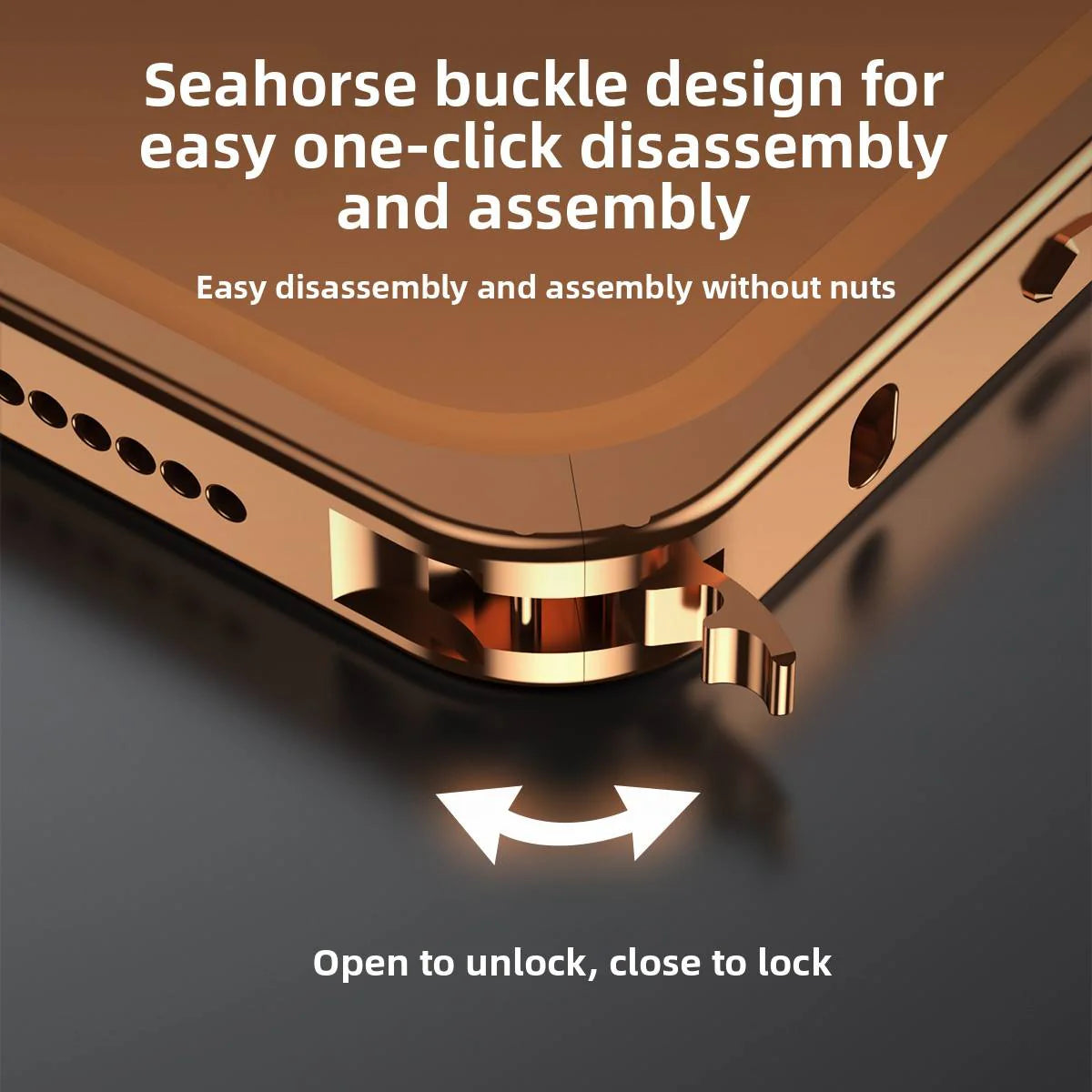 Lightweight Metal Bumper Frame for iPhone