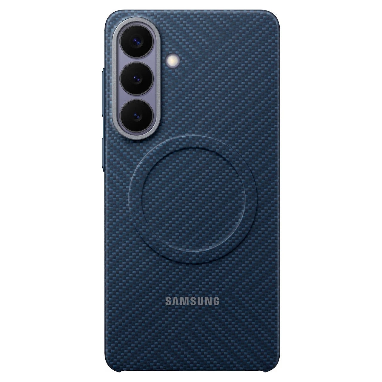 Dark Blue CarbonWeave Magnetic Case for Samsung Galaxy S26 Ultra