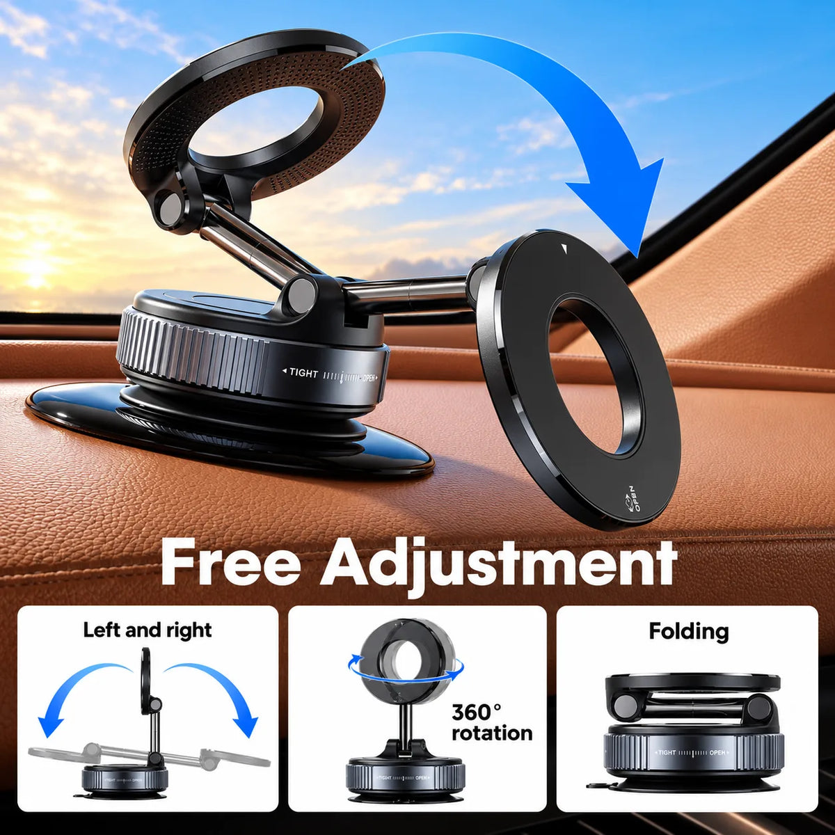 MagPro 360° Magnetic Phone Holder