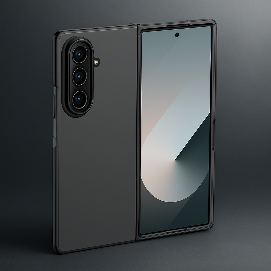 Z Fold7 Pu Leather Matte Case