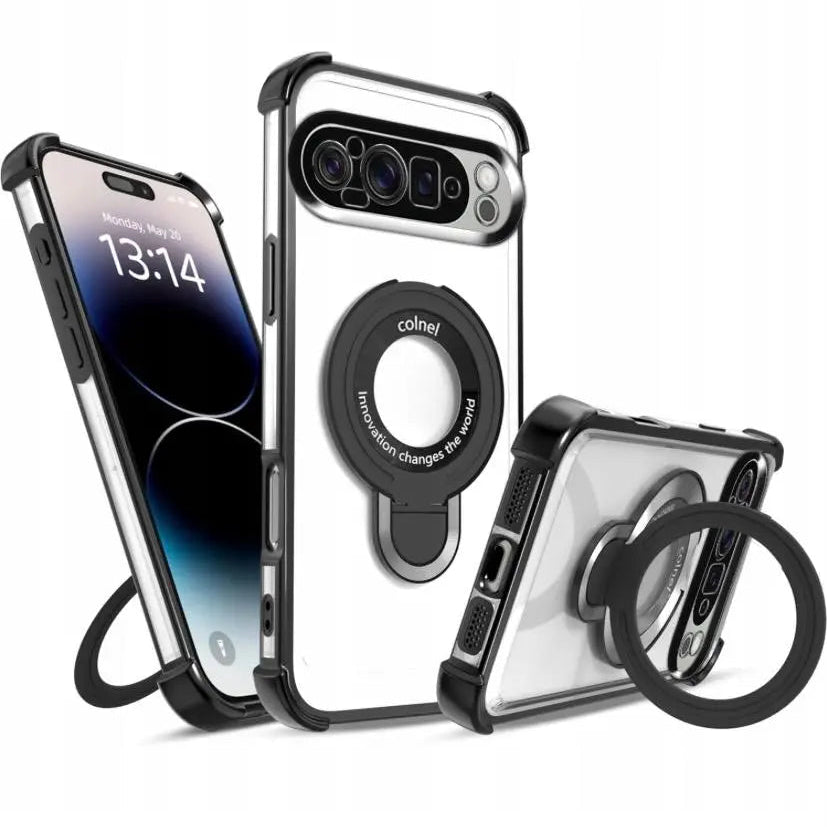 Clear shockproof back cover for Google Pixel with TPU bumper