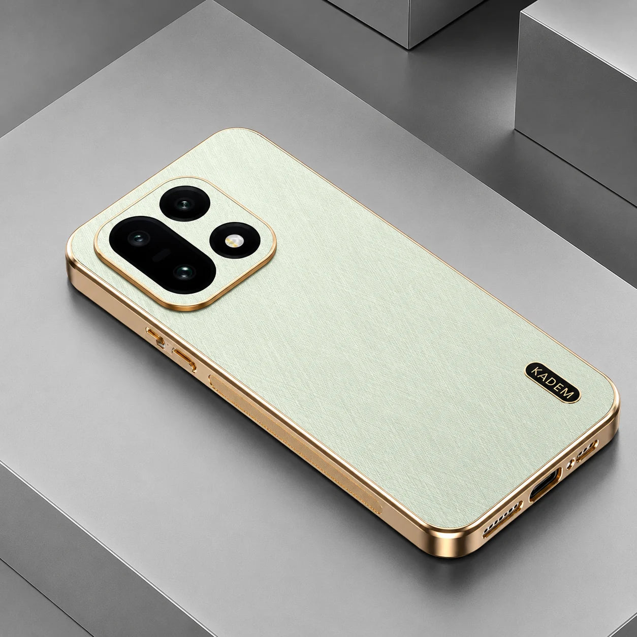 Electroplate Golden Thread Pattern Case