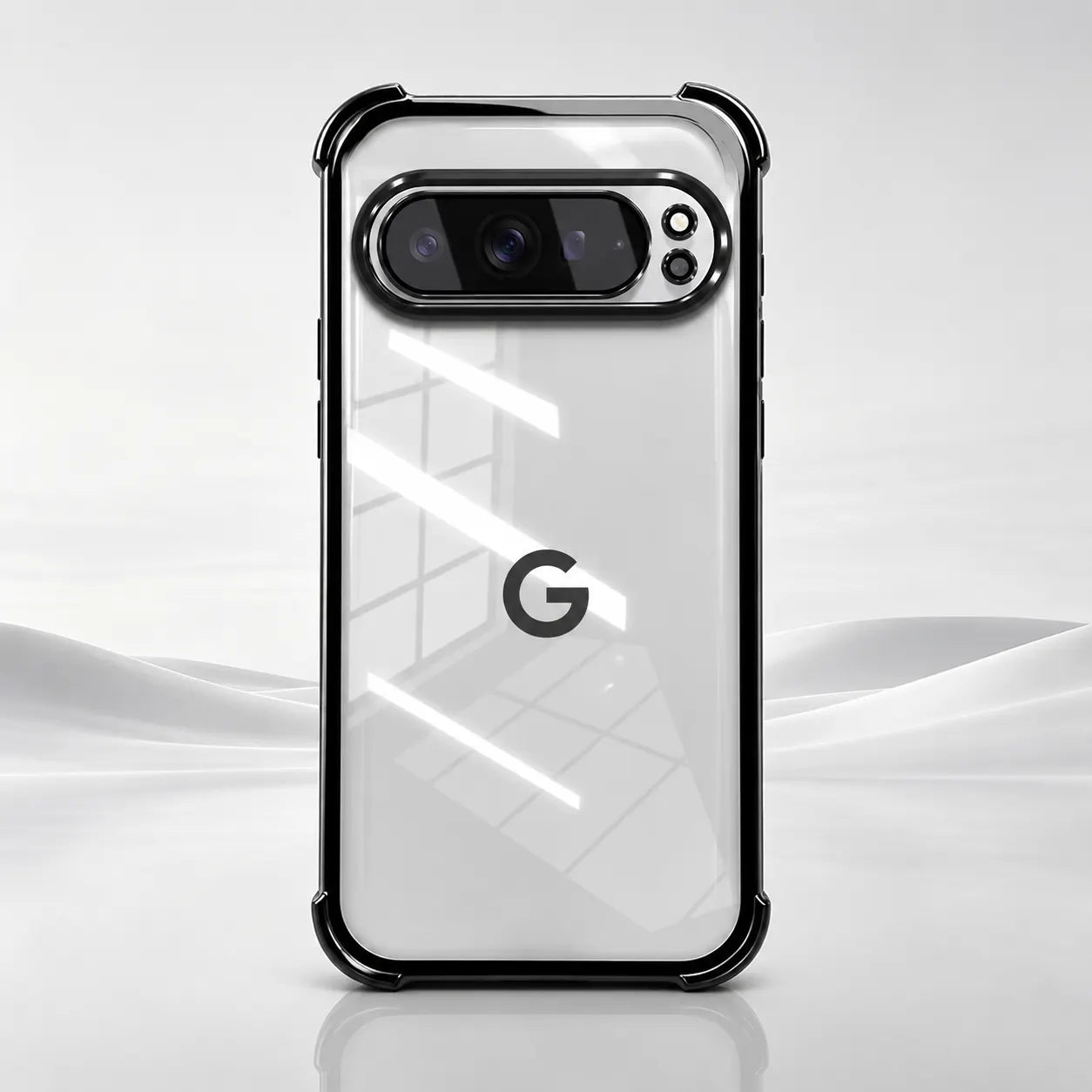 Electroplated Clear Case for Google Pixel