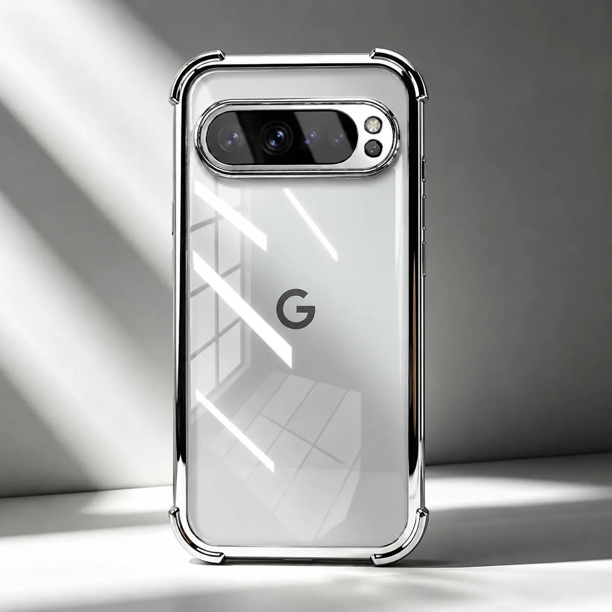 Electroplated Clear Case for Google Pixel