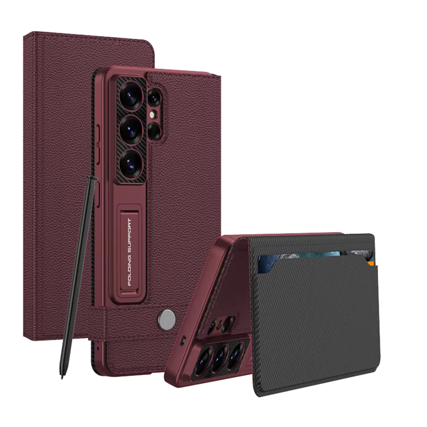 Samsung Galaxy S26 Ultra PU leather case
