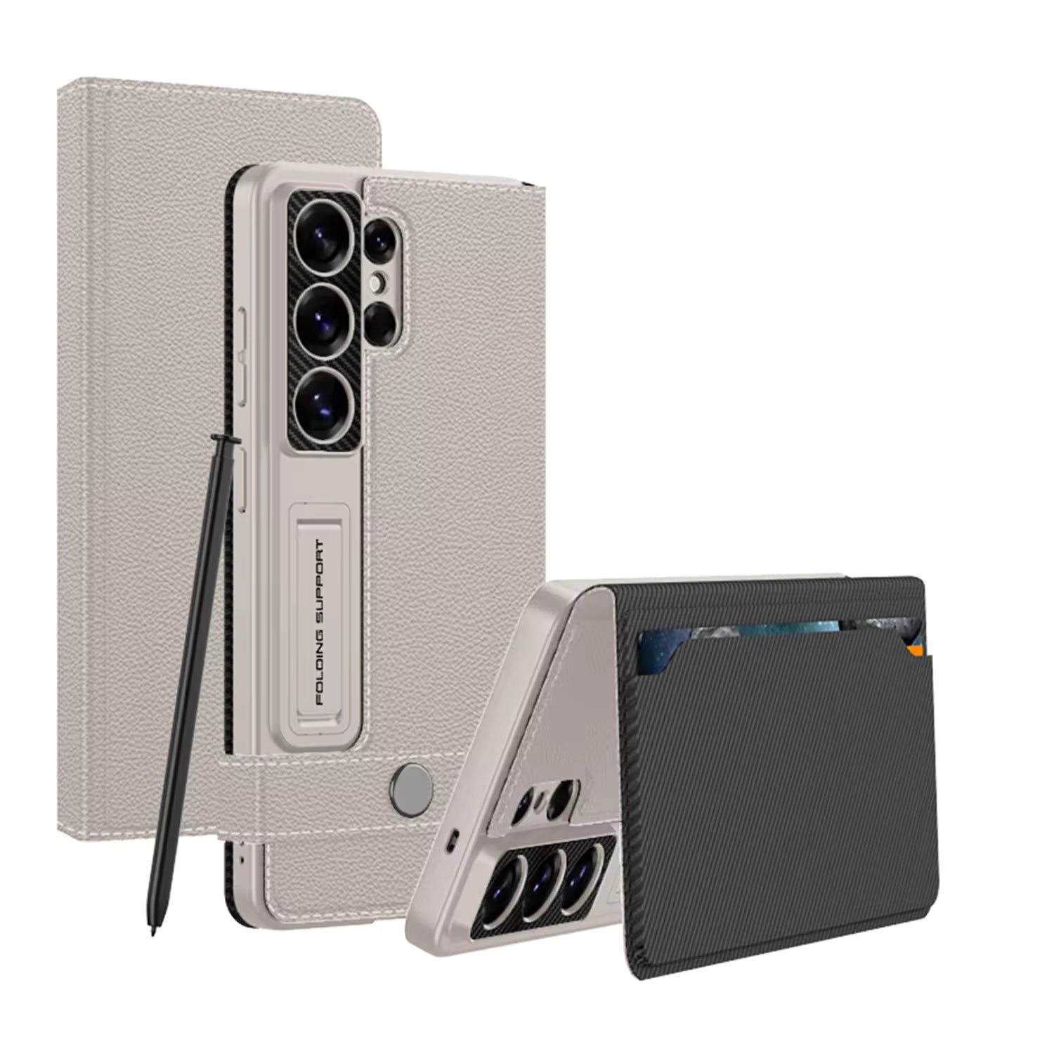 GKK leather flip cover Samsung S26 Ultra
