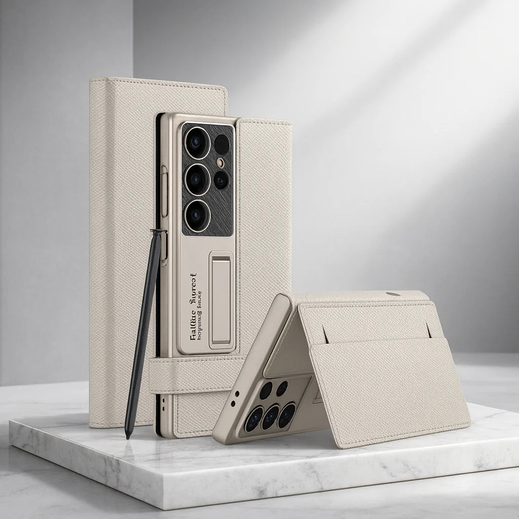Folding Bracket Card Wallet Case