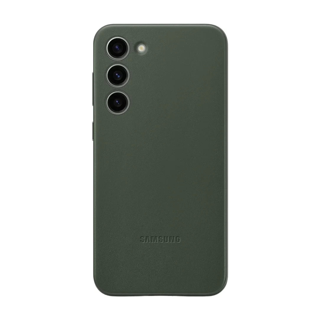 Original Metal Button Classic Leather Case - *Luxury Meets Protection*.