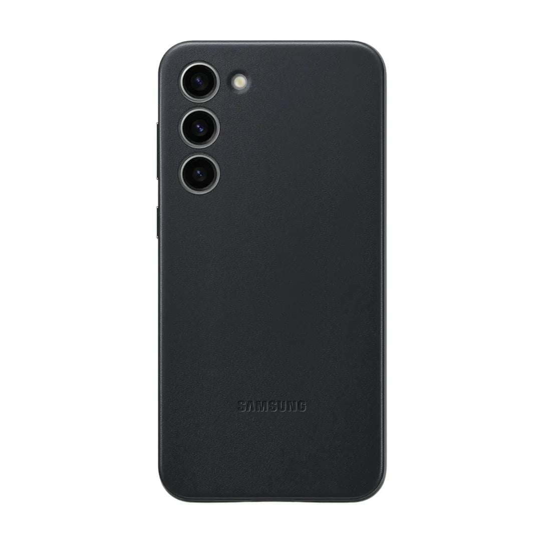 Original Metal Button Classic Leather Case - *Luxury Meets Protection*.