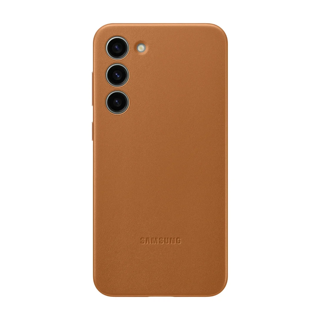 Original Metal Button Classic Leather Case - *Luxury Meets Protection*.