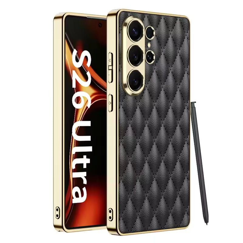Galaxy S26 Ultra Electroplated Diamond Case black
