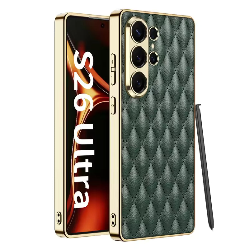 Galaxy S26 Ultra Electroplated Diamond Case black
