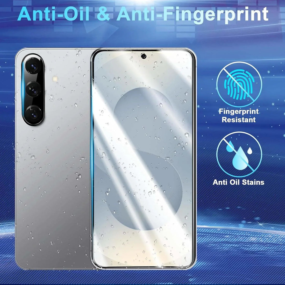 Galaxy S26 Ultra premium tempered glass screen protector front view