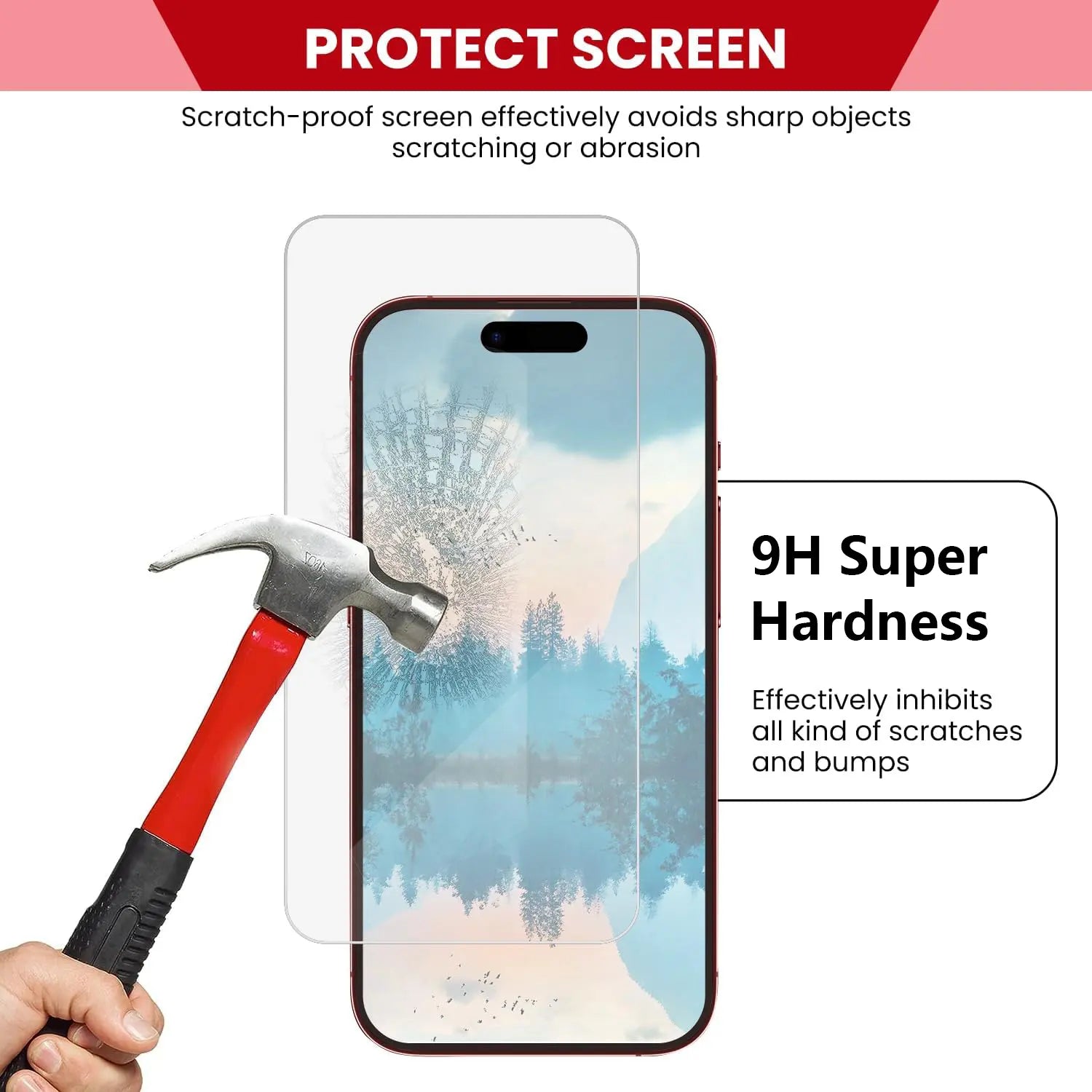 IPhone Fall-Resistant Privacy Screen Protector