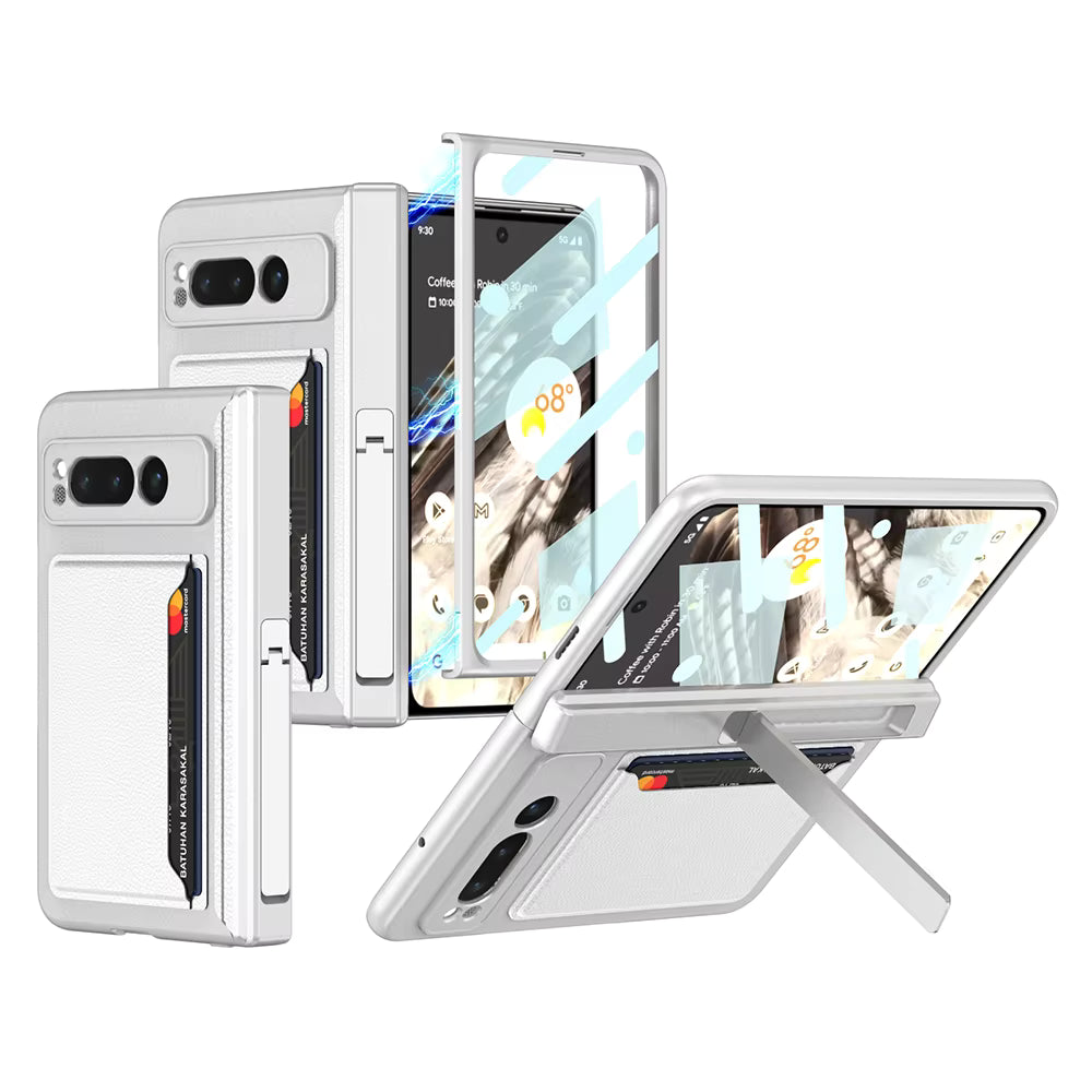 Leather Wallet Case For Google Pixel 9 Pro
