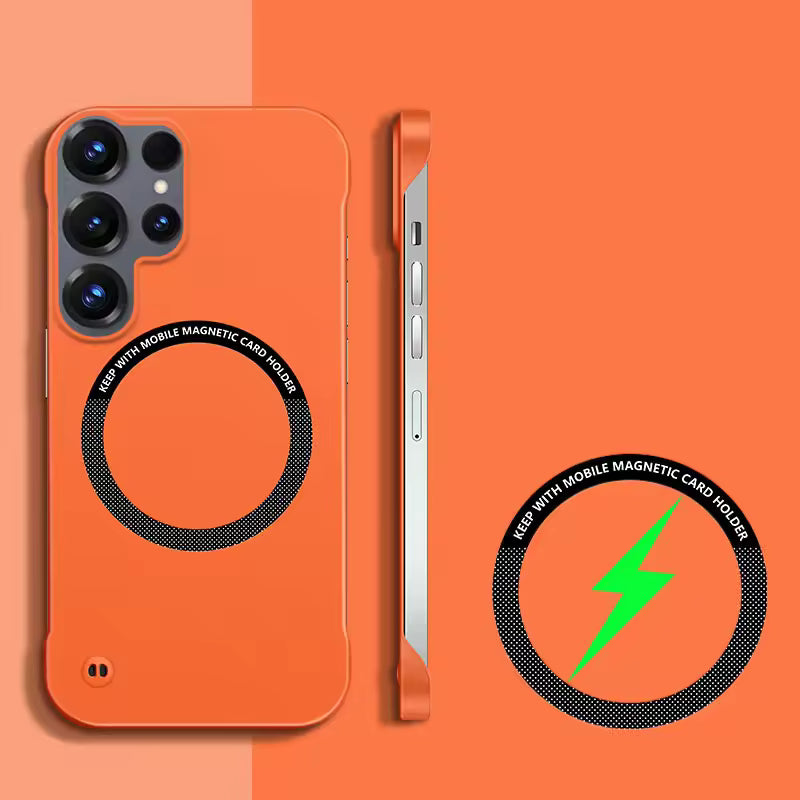 Ultra-Thin Magnetic Liquid Skin Case for Samsung
