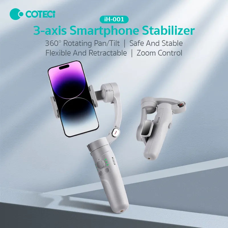 COTECi 3-Axis Smartphone Stabilizer Gimbal