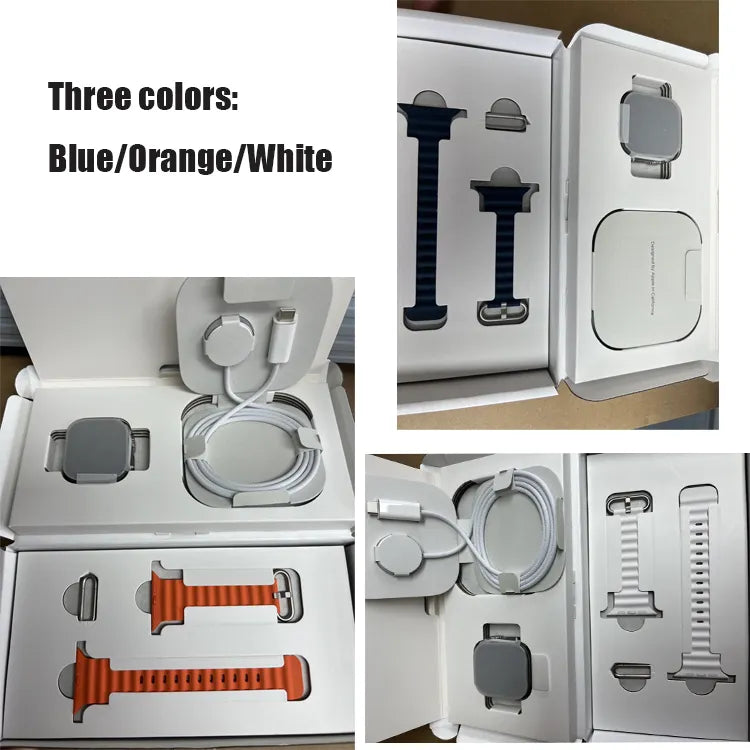 Apple Watch Ultra 2 [GPS + Cellular 49 mm] Smartwatch, Sports Watch with Black Titanium Case with Black Ocean Band. Fitness Tracker, Precision GPS, Action Button, Bright Retina Display.
