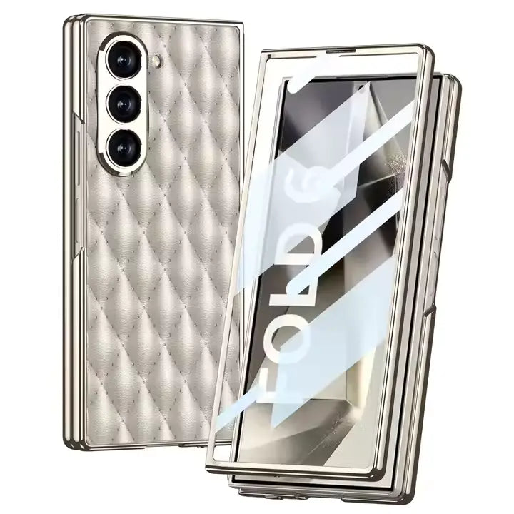 GKK Cushion Leather Case with Front Glass