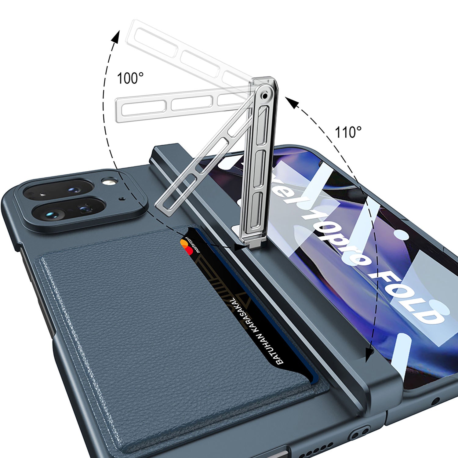 Leather Wallet Case For Google Pixel 9 Pro