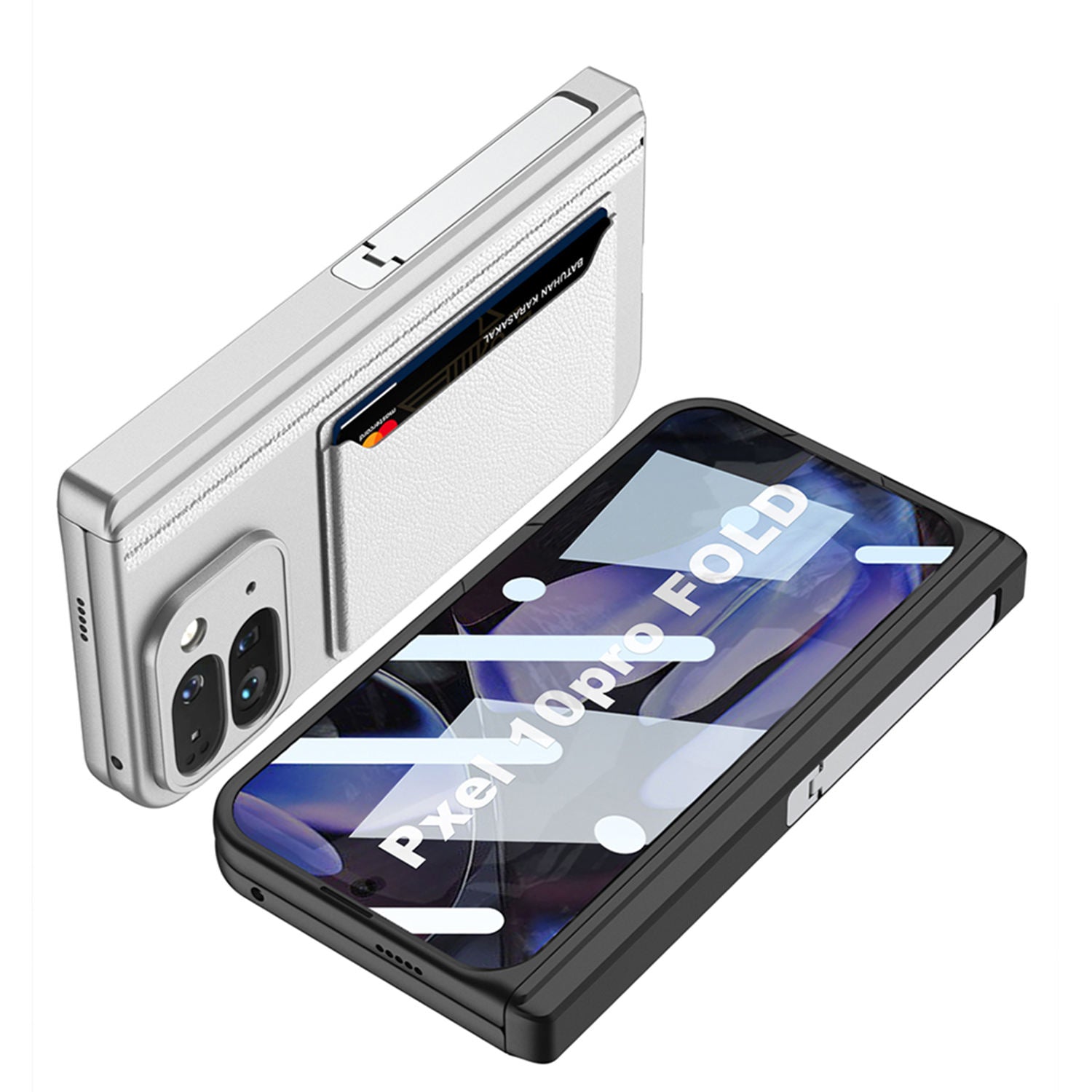 Leather Wallet Case For Google Pixel 9 Pro