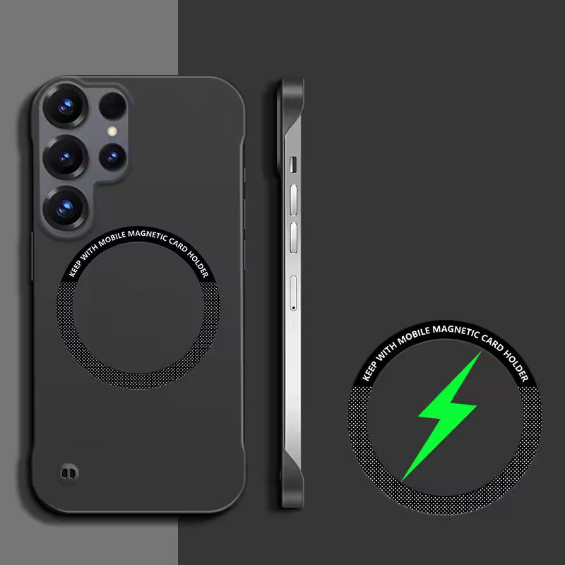 Ultra-Thin Magnetic Liquid Skin Case for Samsung