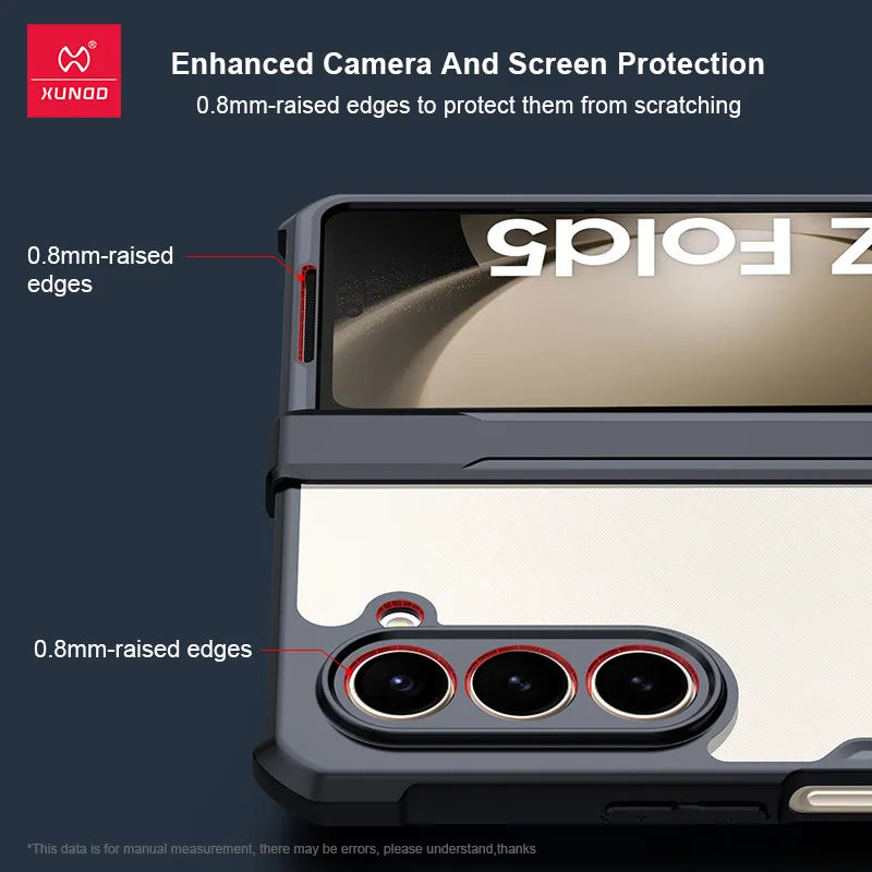 Xundd Shockproof Hinge Protection Airbag Case with Screen Guard.