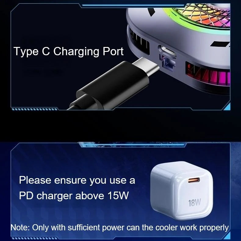 SL79 15W Semiconductor Gaming Phone Cooler