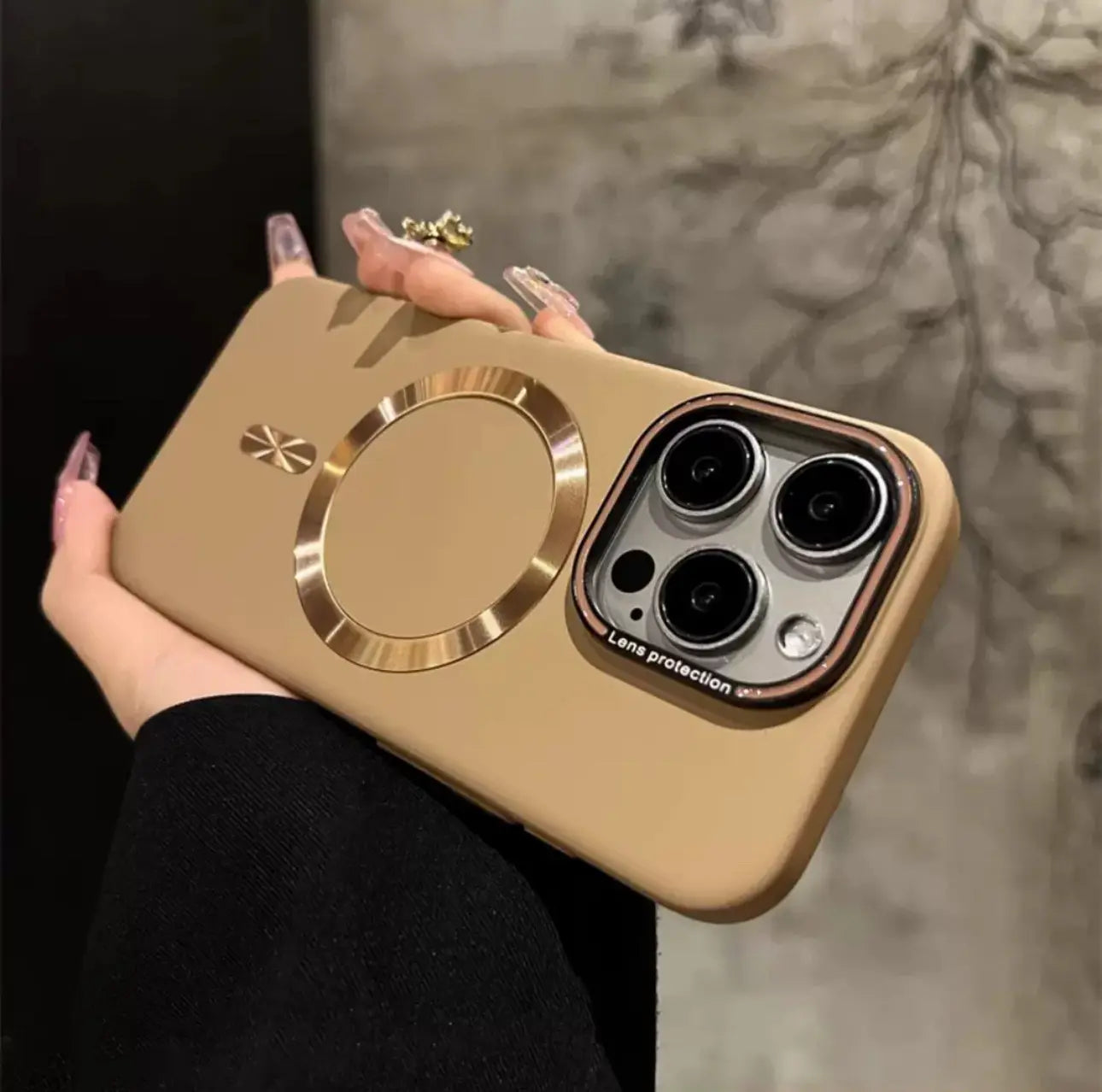 Premium Magnetic Aura Shield Case for iPhone – Superior Protection & Style
