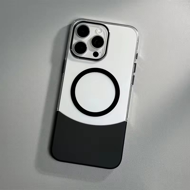 Crystal Splicing Transparent - iPhone Case