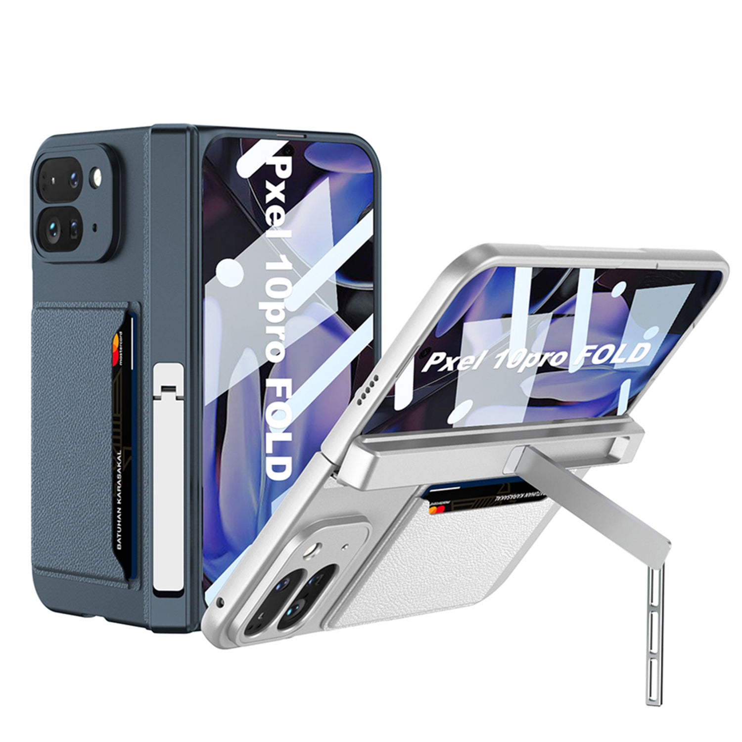Leather Wallet Case For Google Pixel 9 Pro