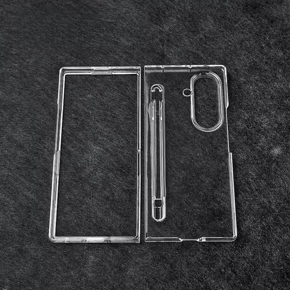 Galaxy Z Fold 7 Clear Fusion S Pen Case