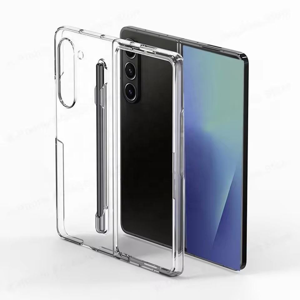 Galaxy Z Fold 7 Clear Fusion S Pen Case