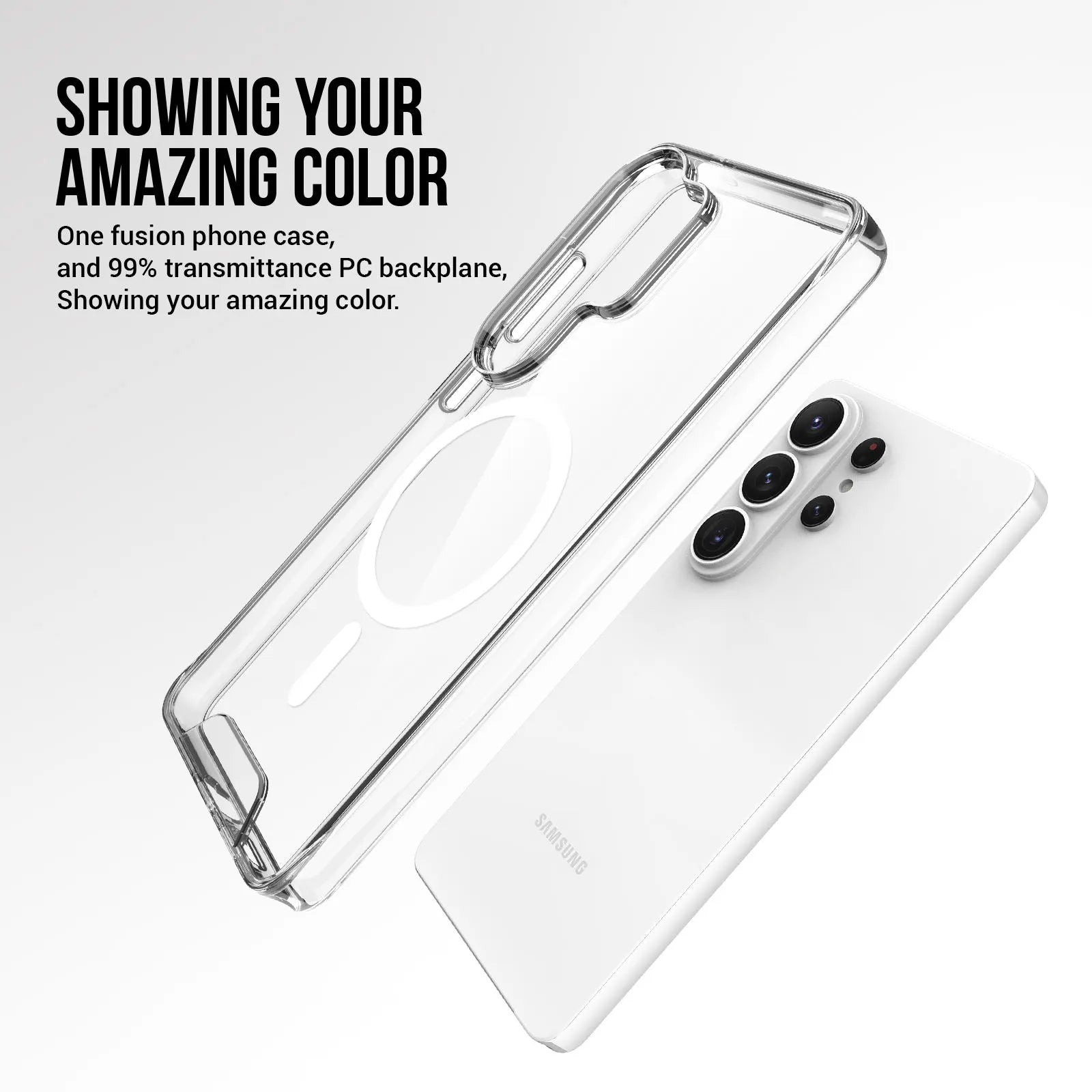 Samsung Galaxy S Series - Premium MagSafe Clear Back Case