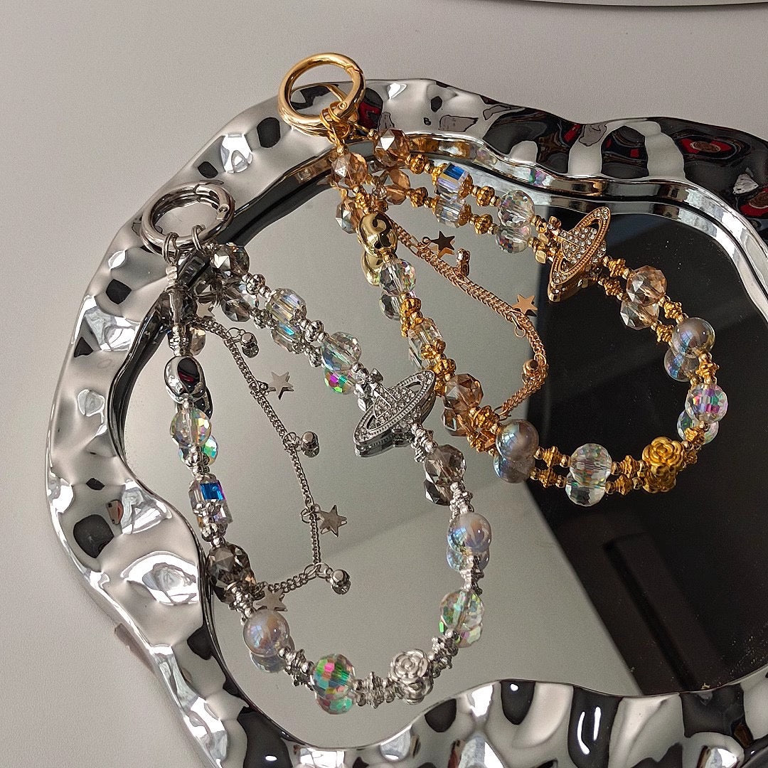 Diamond Star Pendant Phone Lanyard.