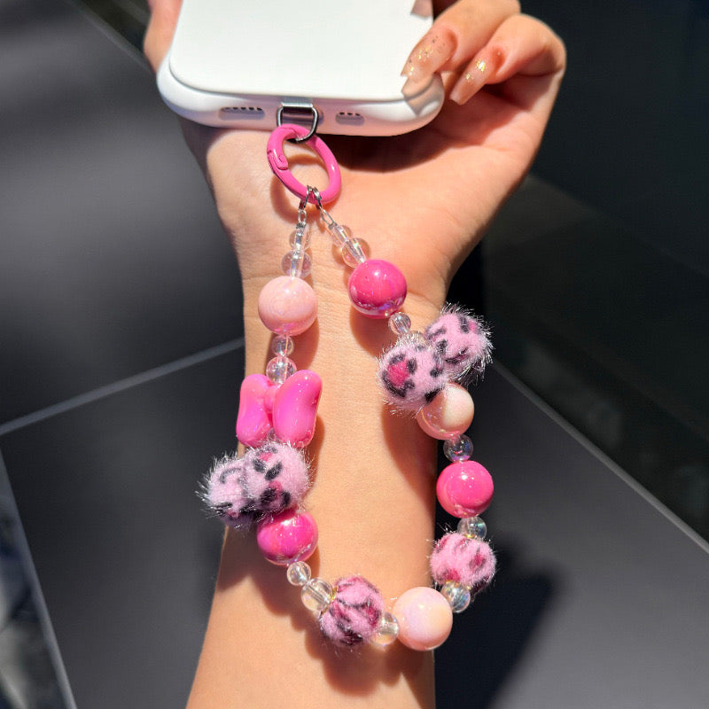 Autumn & Winter Phone Wrist Lanyard.