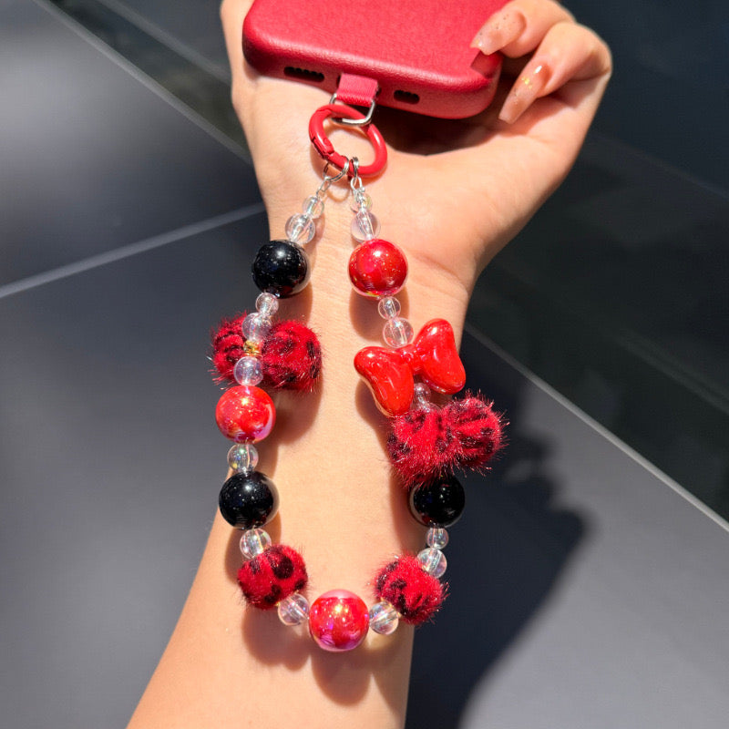 Autumn & Winter Phone Wrist Lanyard.