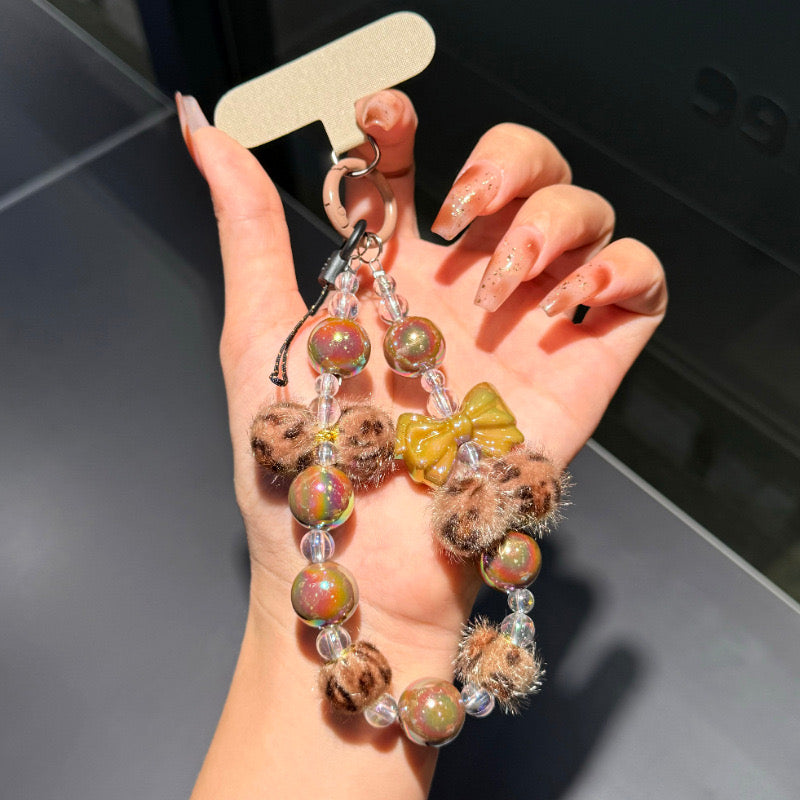 Autumn & Winter Phone Wrist Lanyard.