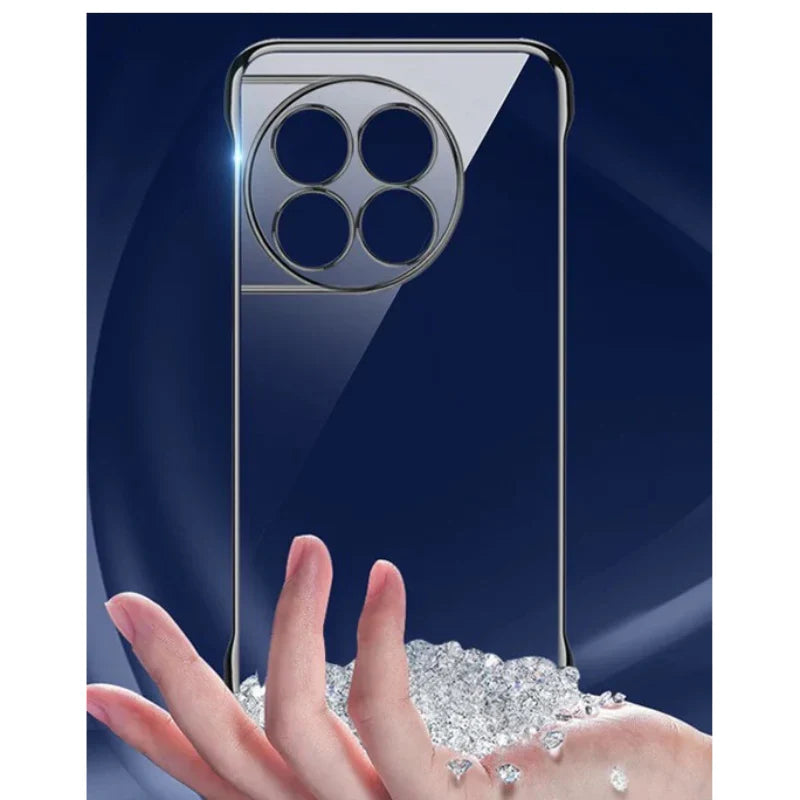 Ultra-thin stylish OnePlus case with glossy gold
