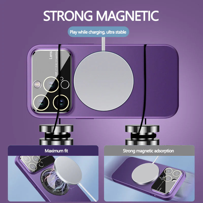 MagSafe Matte iPhone Case with Lens Protection
