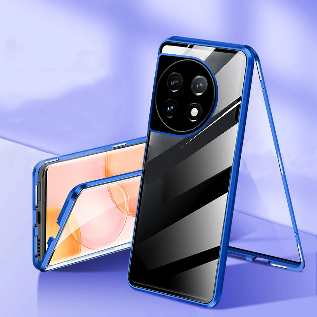 Magnetic Dual-Shield Glass Case for OnePlus