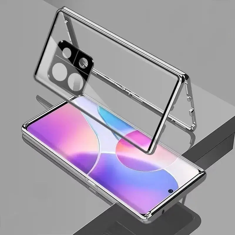 Magnetic Dual-Shield Glass Case for OnePlus