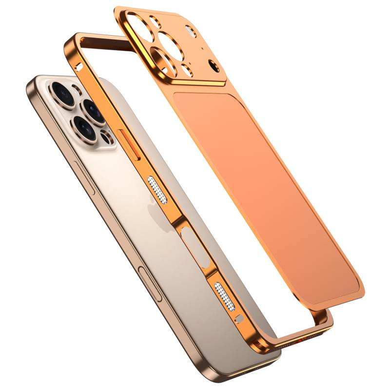 Metal Bumper Converter Case to iPhone 17 Pro Max – Slim Fit Design