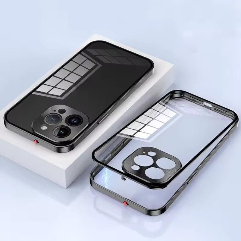 Metal Frame Dual-Protection Case – iPhone