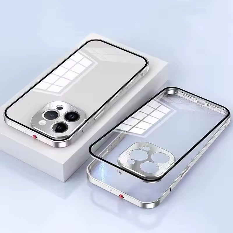 Metal Frame Dual-Protection Case – iPhone