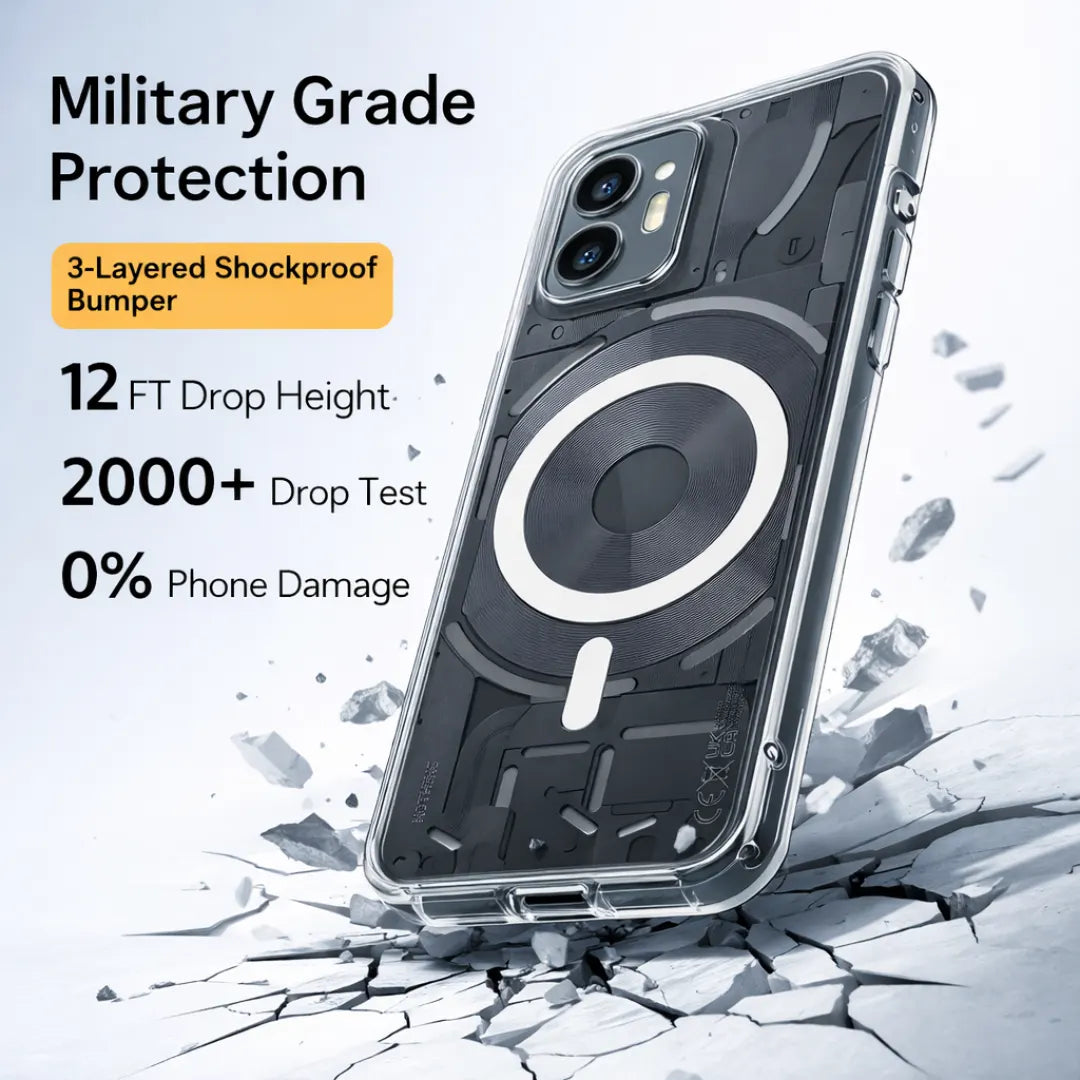 Nothing phone  2 Anti-Yellow MagSafe Case