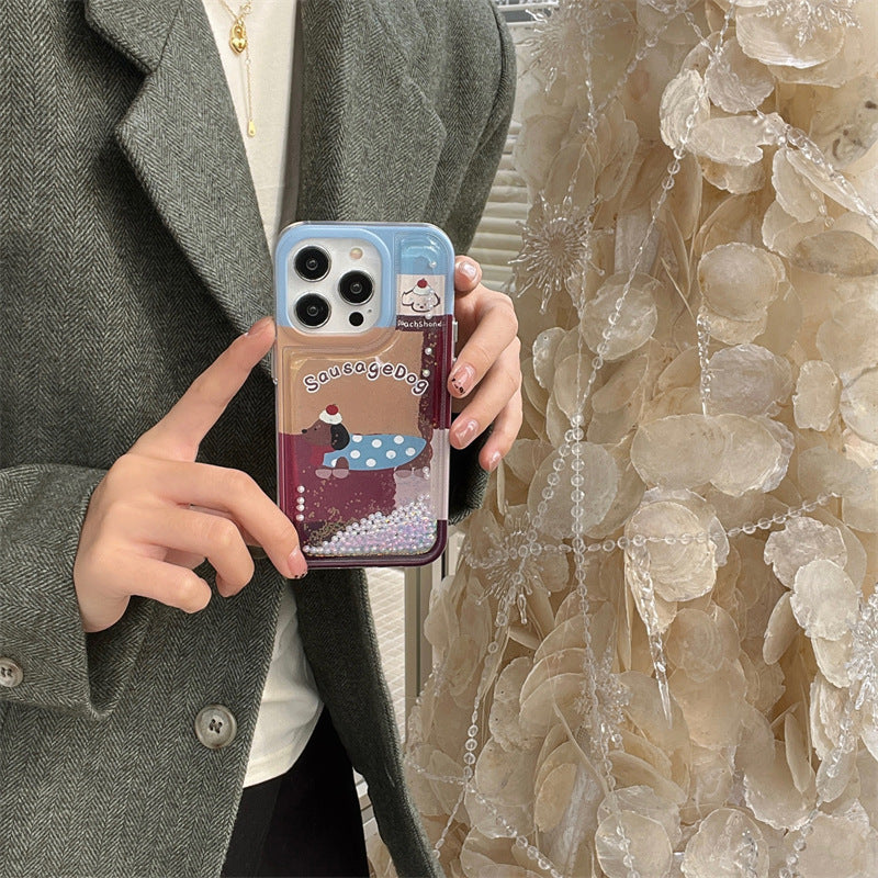 Sausage Dog Stylish Game iPhone Case