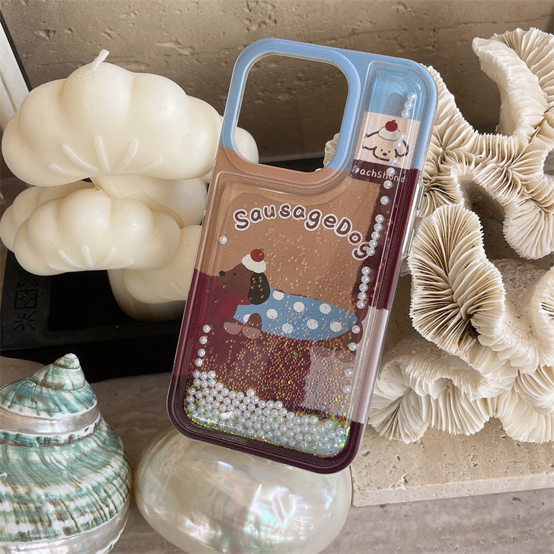Sausage Dog Stylish Game iPhone Case