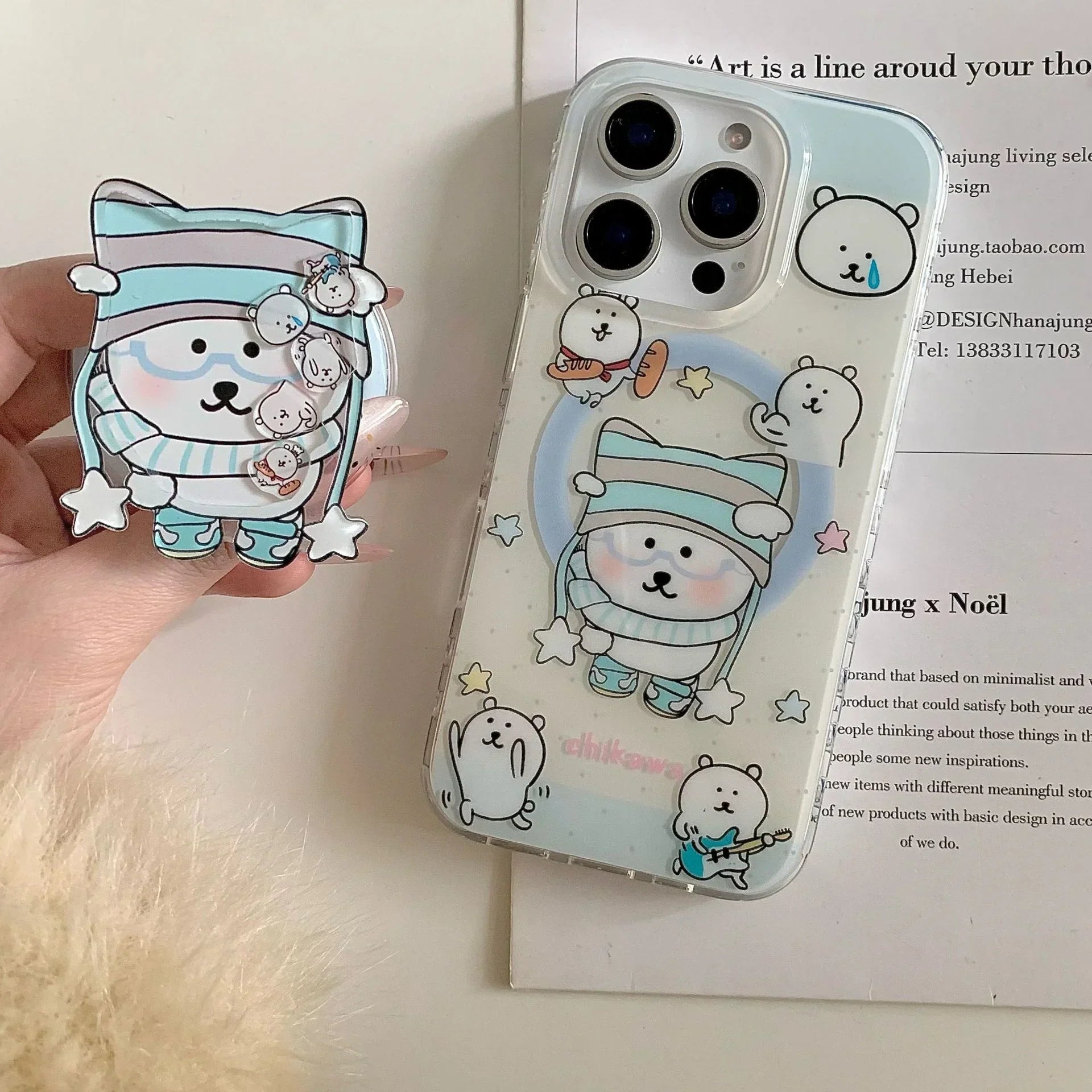 Cute Cartoon Rabbit Usagi MagSafe Phone Case